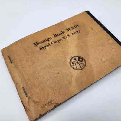 Booklet, Message Book M-210