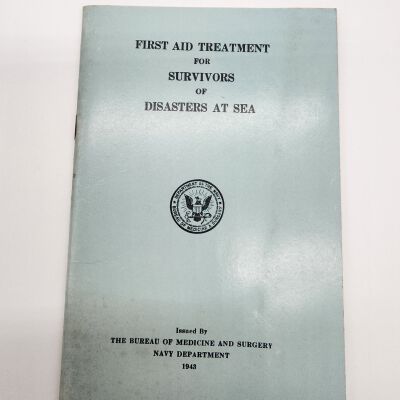Navy First Aid Treatment Book
