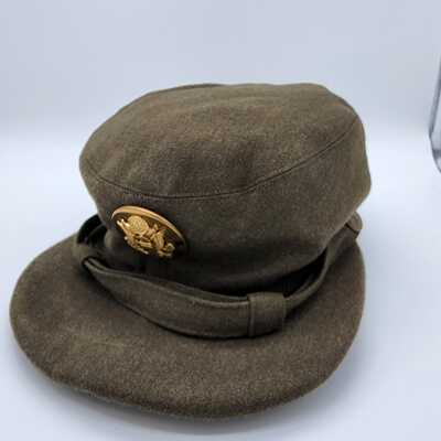 WAAC Enlisted Cover with WAC Enlisted Pin