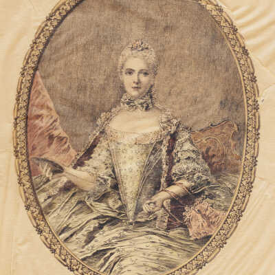 Ink Painting on Vellum