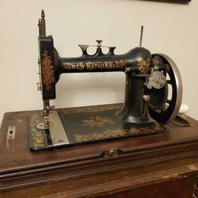 New National 1870's Sewing Machine