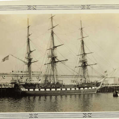 U.S. Frigate Constitution 1933
