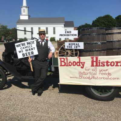 07/04/2018 Willimantic Boombox Day Parade - 4: 07/04/2018 Willimantic Boombox Day Parade celebration of Independence Day saw the 1919 Ford Model TT as a representation of the anti-prohibition movement. These signs are recreations of originals seen during the original protests