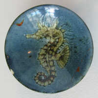 Untitled Bowl (17) - Seahorse