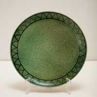 Untitled (Green Plate 2)