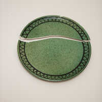 Untitled (Green Plate 20)