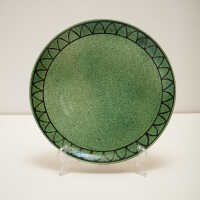 Untitled (Green Plate 1)