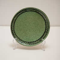 Untitled (Green Plate 14)