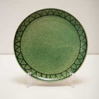Untitled (Green Plate 5)