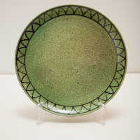 Untitled (Green Plate 4)