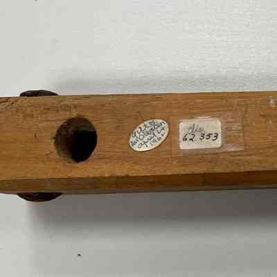 Peg for rope bed