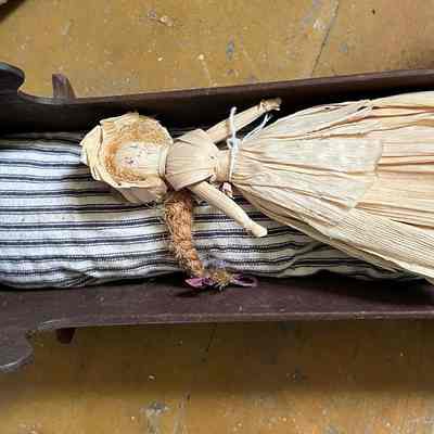 Doll Cradle & mattress