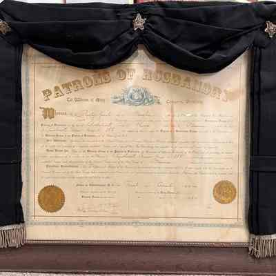 Grange Certificate
