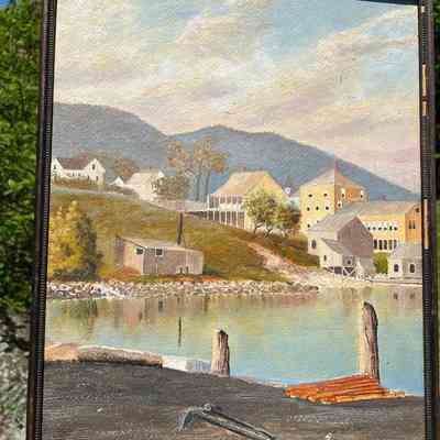 View from the Anchor factory painting