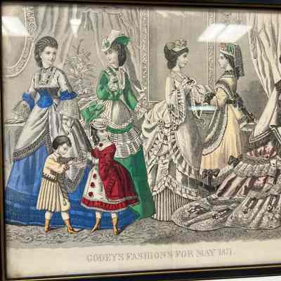 Goday Ladies Fashion print 1871