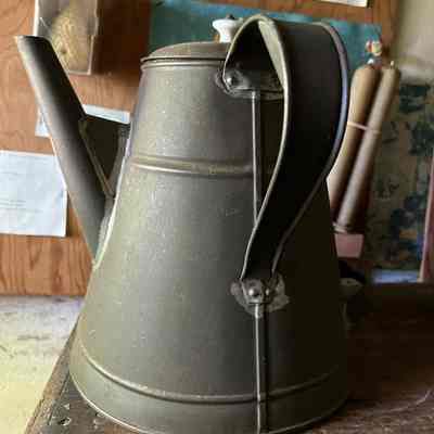 Tin Coffee Pot