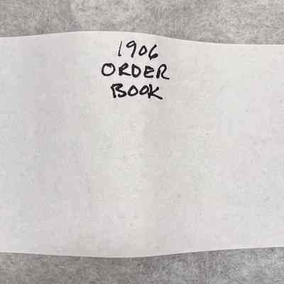 Order Book 1906