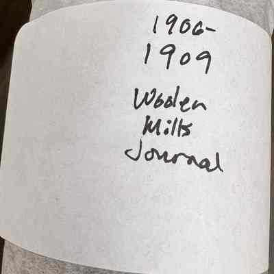 Woolen Mills Journal 1906-1909