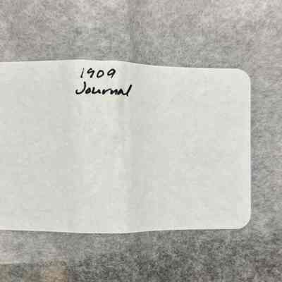 Journal 1909