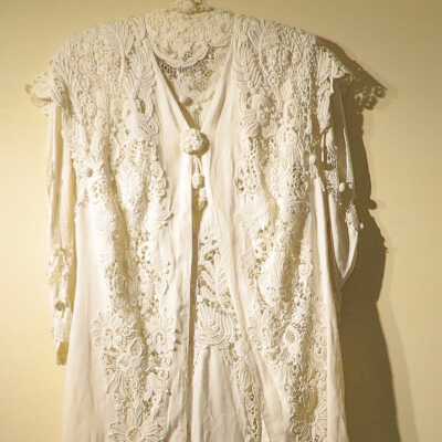 Dress with Overblouse, circa 1915