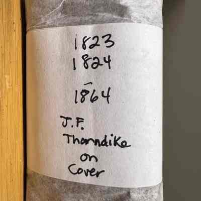 Store Ledger J.F. Thorndike 1823-1864