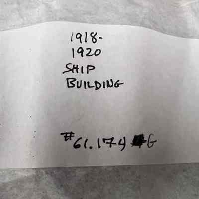 Camden Ship Building Co Ledger 1918-1920