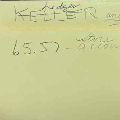Store Ledger Accounts Books 1851-1855