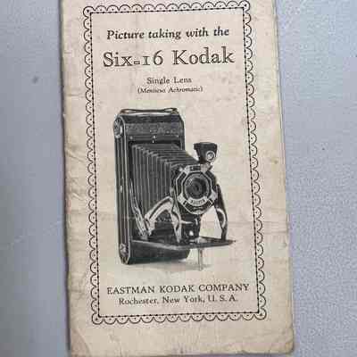 Six-16 Kodak manual