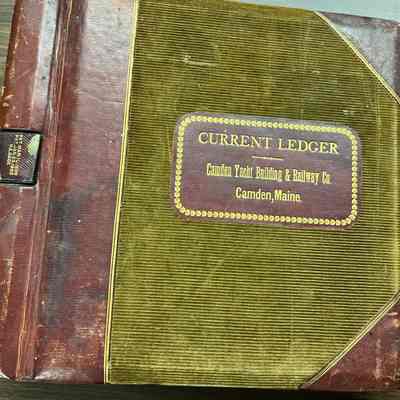 Camden Yacht Building & Railway Co current ledger 1904