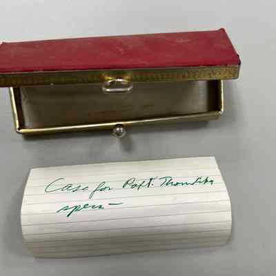 Case for Robert Thorndike’s spectacles