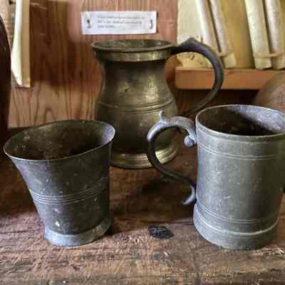 Pewter Drinking vessels