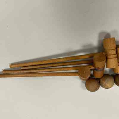 Dollhouse Croquet set