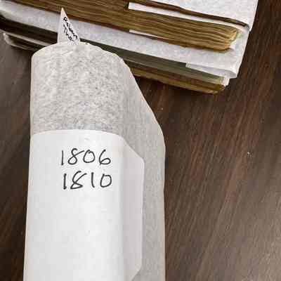 Robert Thorndike Ledger 1806-1810