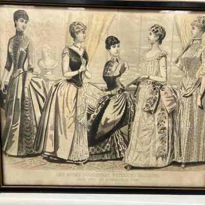 Peterson’s Magazine print 1886