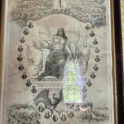Centennial Exhibition Print