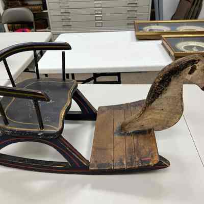 Painted Rocking Horse