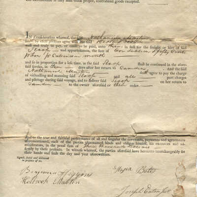 Contract, Affreightment