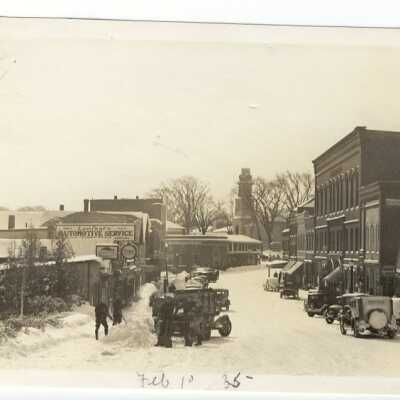 Photo of Main St Camden in Winter