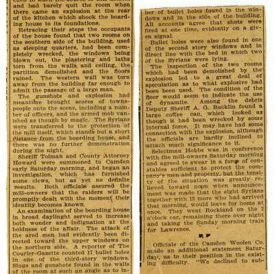 Boarding House bombing article 2