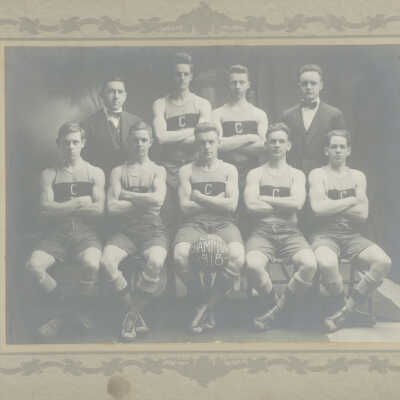 Camden High School Basketball Team 1918