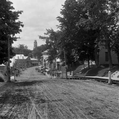 Downtown Camden looking south along Main St. (Rt. 1)