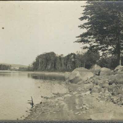 Boulders at the Lake