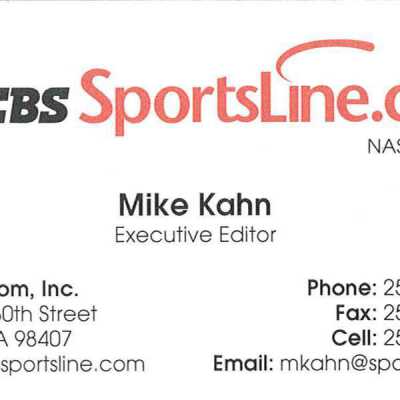 Card, business