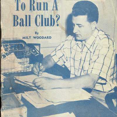 So You Want to Run a Ball Team
