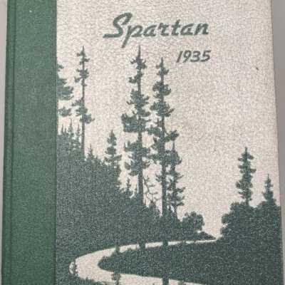 1935 Sumner High School yearbook cover