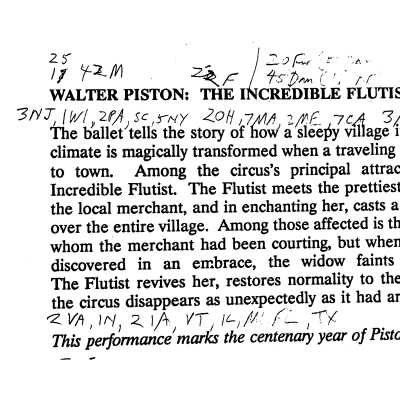 Program Note for Sunday July 10 concert