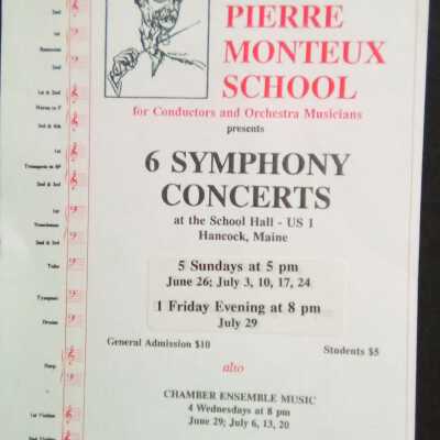 1994 concert announcement