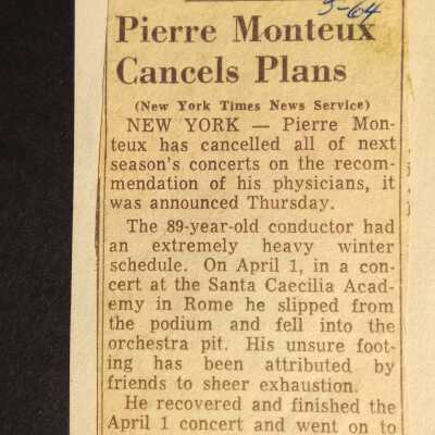 Monteux cancels plans [5/64]