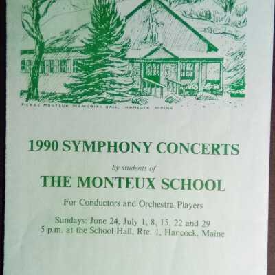 1990 Symphony concerts