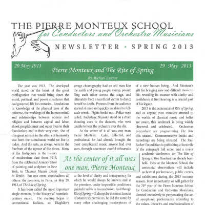 2013 Newsletters